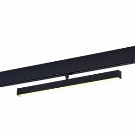 Светильник Магнитный Трековый ST-Luce ST802.436.12 Черный LED 1*12W 3000K 700Lm Ra>90 120° IP20 L405xW22,5xH92 48VV / СТ Люче.