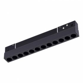 Светильник Магнитный Трековый ST-Luce ST806.436.12 Черный LED 1*12W 3000K 550Lm Ra>90 36° IP20 L220xW22xH44 48VV / СТ Люче.