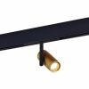 Светильник Магнитный Трековый ST-Luce ST808.236.08 Золотистый LED 1*8W 3000K 550Lm Ra>90 36° IP20 D42xH135 48VV / СТ Люче.