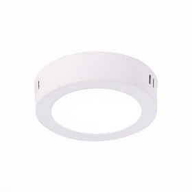 Светильник Настенно-Потолочный ST-Luce ST112.542.06 Белый LED 1*6W 4000K 370Lm Ra80 120° IP20 D110xH28 90-265V / СТ Люче.