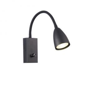 Светильник Настенный ST-Luce SL1014.401.01 Черный/Черный GU10 1*3W / СТ Люче.
