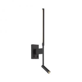 Светильник Настенный ST-Luce SL1580.401.02 Черный/Белый LED 2*6+3W 3200K / СТ Люче.