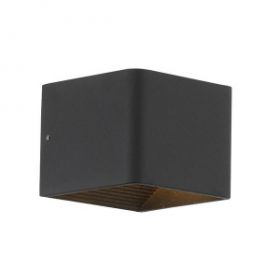 Светильник Настенный ST-Luce SL455.041.01 Черный/Черный LED 1*6W 3000K / СТ Люче.