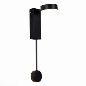 Светильник Настенный ST-Luce SL6001.401.01 Черный/Черный, Белый LED 1*9W 4000K / СТ Люче.