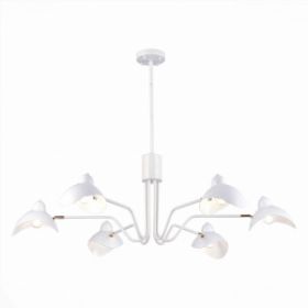 Люстра Подвесная ST-Luce SL1801.513.06 Белый/Белый E14 6*60W / СТ Люче.