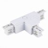 Токоподвод Т-Образный Правый 1 для Трехфазного Шинопровода ST-Luce ST030.509.16R1 Белый / СТ Люче.