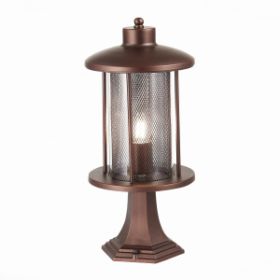 Светильник Уличный Наземный ST-Luce SL080.405.01 Темный Кофе/Прозрачный, Темный Кофе E27 1*60W / СТ Люче.