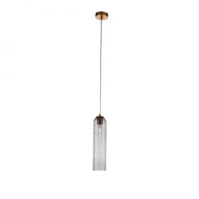 Светильник Подвесной ST-Luce SL1145.343.01 Латунь/Дымчатый E27 1*60W / СТ Люче.