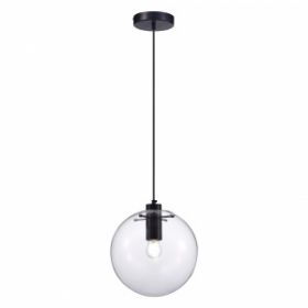 Подвес ST-Luce SL1056.413.01 Черный/Прозрачный E27 1*60W / СТ Люче.