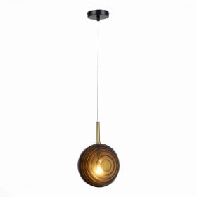 Подвес ST-Luce SL1183.403.01 Латунь/Черный G4 1*5W / СТ Люче.