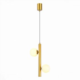 Подвес ST-Luce SL1185.203.02 Золотистый/Белый G9 2*5W / СТ Люче.