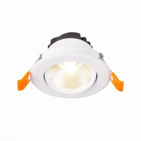 Светильник Встраиваемый ST-Luce ST211.538.08.36 Белый LED 1*8W 3000K 640Lm Ra80 36° IP20 D86xH50 220-240V / СТ Люче.