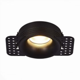 Светильник Встраиваемый ST-Luce ST218.448.01 Черный GU10 1*50W IP20 D78xH30 165-265V Без Ламп / СТ Люче.