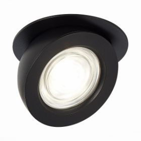 Светильник Встраиваемый ST-Luce ST654.438.10 Черный LED 1*10W 3000K 850Lm Ra>90 38° IP20 D109xH60 180-240V / СТ Люче.
