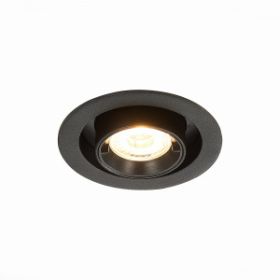 Светильник Встраиваемый ST-Luce ST702.338.12 Черный LED 1*12W 3000K 900Lm Ra80 24° IP20 D90xH92 180-240V / СТ Люче.