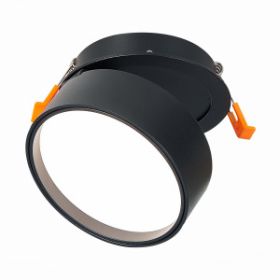 Светильник Встраиваемый Поворотный ST-Luce ST651.448.14 Черный LED 1*14W 4000K 1 100Lm Ra>90 120° IP20 D105xH68 170-240VV / СТ Люче.