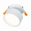 Светильник Встраиваемый Поворотный ST-Luce ST651.538.09 Белый LED 1*9W 3000K 720Lm Ra>90 120° IP20 D85xH68 170-240VV / СТ Люче.
