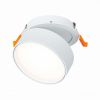 Светильник Встраиваемый Поворотный ST-Luce ST651.538.14 Белый LED 1*14W 3000K 1 100Lm Ra>90 120° IP20 D105xH68 170-240VV / СТ Люче.