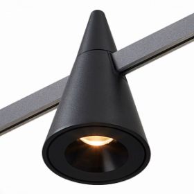 Светильник Магнитный Трековый FARM ST-Luce ST813.406.05 Черный LED 1*5W 3000K 325Lm Ra90 60 IP20 D70xH115 24V / СТ Люче.