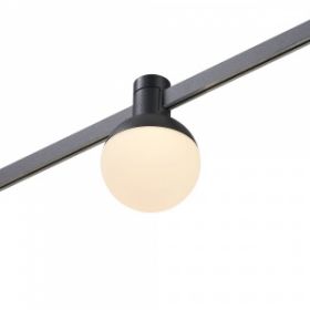 Светильник Магнитный Трековый FARM ST-Luce ST815.406.05 Черный LED 1*5W 3000K 78Lm Ra90 120 IP20 D75xH109 24V / СТ Люче.