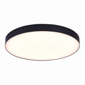 Светильник Потолочный ST-Luce ST606.432.96 Черный LED 1*96W 3000K 8 640Lm Ra>85 120° IP20 D600xH55 185-265V / СТ Люче.