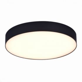Светильник Потолочный ST-Luce ST606.432.48 Черный LED 1*48W 3000K 4 320Lm Ra>85 120° IP20 D400xH55 185-265V / СТ Люче.