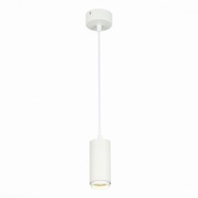 Светильник Подвесной Zoom ST-Luce ST600.543.10 Белый LED 1*10W 4000K 1 000Lm Ra>80 15-60° IP20 D59xH130 170-240VV / СТ Люче.