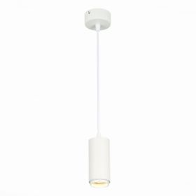 Светильник Подвесной Zoom ST-Luce ST600.533.10 Белый LED 1*10W 3000K 1 000Lm Ra>80 15-60° IP20 D59xH130 170-240VV / СТ Люче.