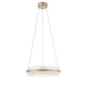 Светильник Подвесной ST-Luce SL383.203.01 Золотистый/Золотистый, Прозрачный LED 1*34W 3000K / СТ Люче.