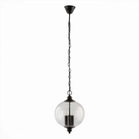 Светильник Подвесной ST-Luce SL362.303.03 Черный/Прозрачный E14 3*60W / СТ Люче.