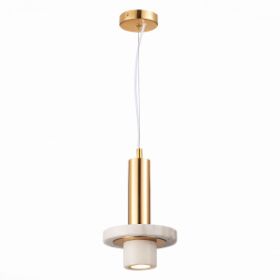 Светильник Подвесной ST-Luce SL1210.503.01 Золотистый/Белый GU10 1*5W / СТ Люче.