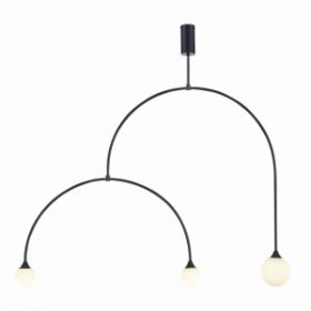 Светильник Подвесной ST-Luce SL1187.403.03 Черный/Белый G9 3*5W 4000K / СТ Люче.