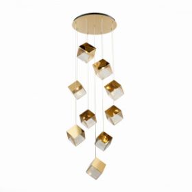 Светильник Подвесной ST-Luce SL1182.203.09 Золотистый/Прозрачный, Золотистый G9 9*5W / СТ Люче.
