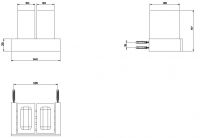 Gessi Rettangolo Стакан 20811 схема 3