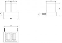 Gessi Rettangolo Стакан 20811 схема 3