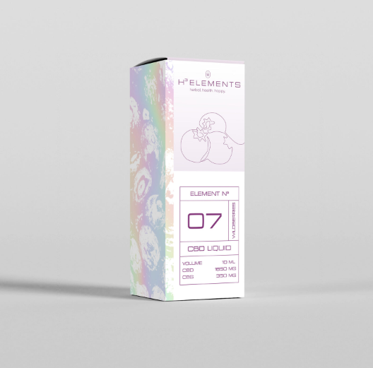 Жидкость CBD + CBG 20% H3Elements Ягодный Микс