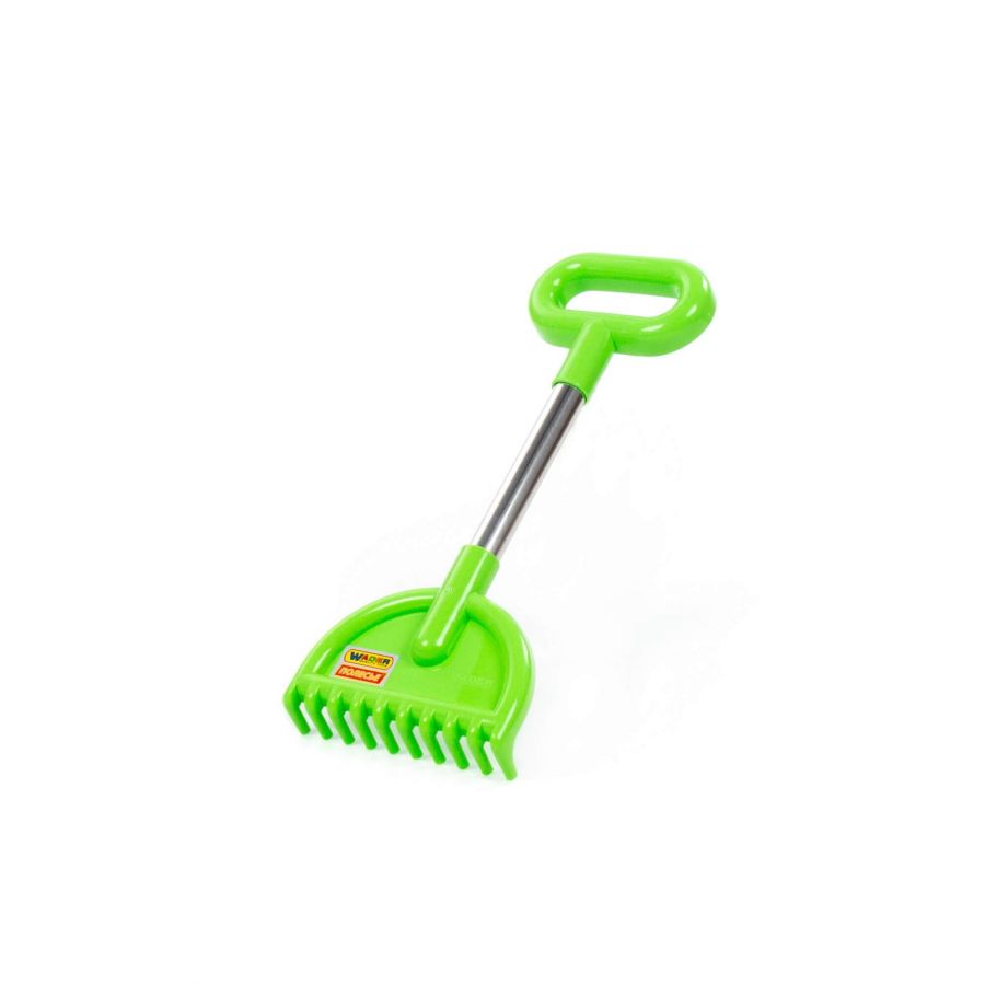 Грабли №20 (алюминиевый черенок с ручкой, длина - 34 см)