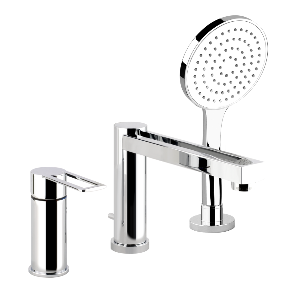 Смеситель для ванны и душа Gessi Trasparenze 34234