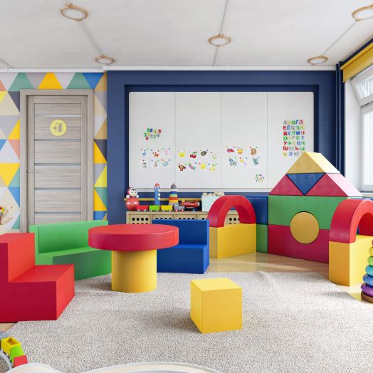 Комплект мягких модулей  «Домик»