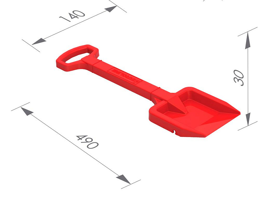 Лопата большая (Евролайн)