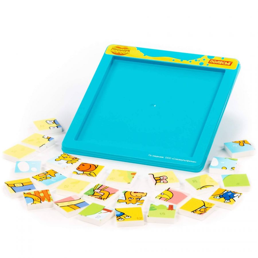 Набор игровой настольный "Оранжевая корова №2" (25 элементов) (в пакете)