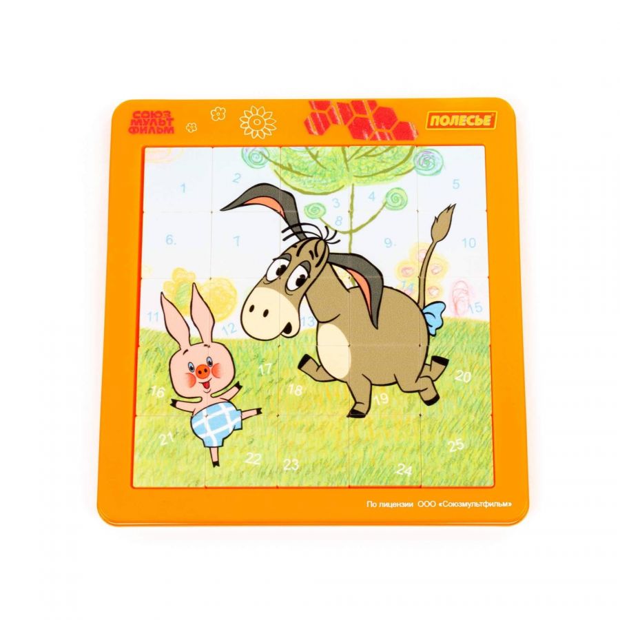 Набор игровой настольный "Винни-Пух №1" (25 элементов) (в пакете)