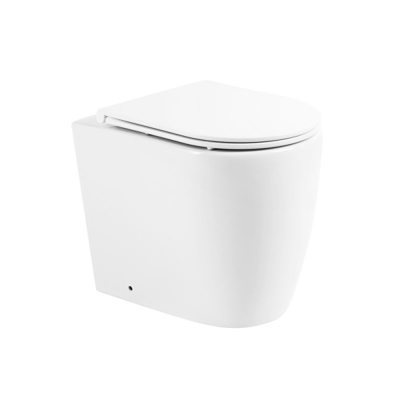 Унитаз приставной безободковый BelBagno MARINO BB105CBR/BB870SC