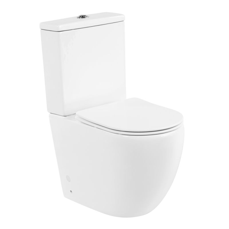 Унитаз-компакт безободковый BelBagno AMANDA BB051CPR/BB051SC