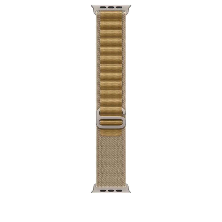 Ремешок Apple Watch Ulta 49mm Tan Trail Loop - Natural Titanium Finish - S оригинал