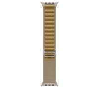 Ремешок Apple Watch Ulta 49mm Tan Alpine Loop - Natural Titanium Finish - M оригинал