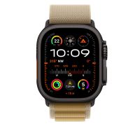 Ремешок Apple Watch Ulta 49mm Tan Alpine Loop - Black Titanium Finish