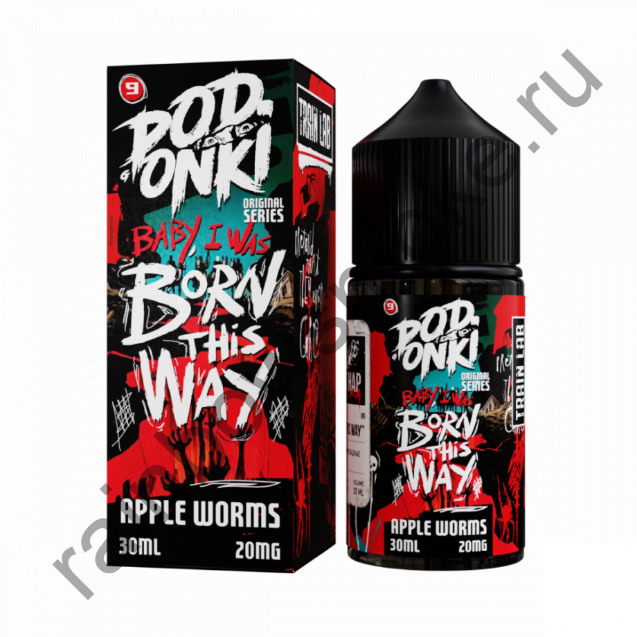 Podonki Last Hap 30 ml - Born This Way (Яблочные Черви)