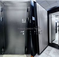 "ТЕПЛО Стандарт " Белый дуб  уличная дверь с терморазрывом в Перми
