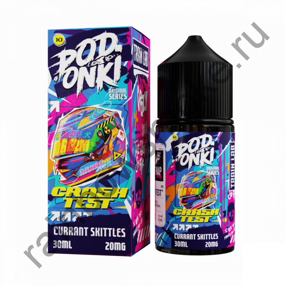 Podonki Last Hap 30 ml - Crash Test (Смородиновый Скитлс)